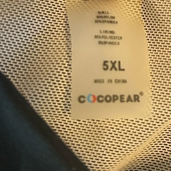 NWT - COCOPEAR Women's Elegant Crossover One Piece Skirted Swimsuit - Picture 9 of 9